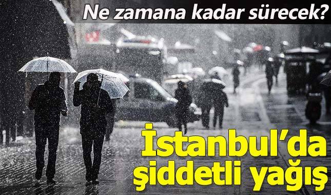İstanbul yağmura teslim oldu