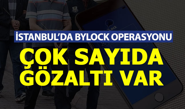 İstanbul'da ByLock operasyonu: 102 gözaltı