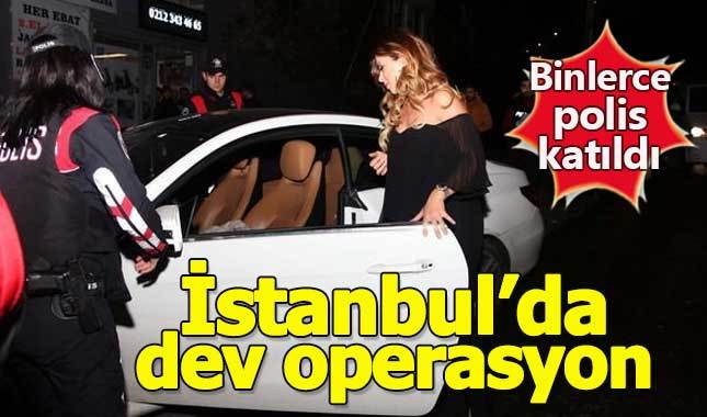 İstanbul'da "Yeditepe Huzur" operasyonu
