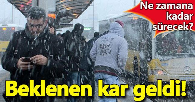 İstanbul'da beklenen kar yağışı başladı | Son dakika İstanbul kar | Beylikdüzü kar yağışı