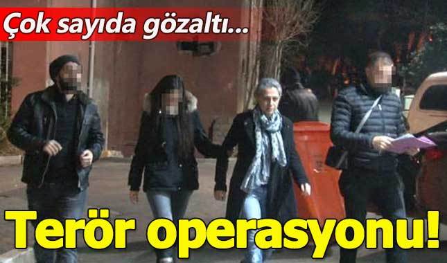 İstanbul'da eş zamanlı terör operasyonu