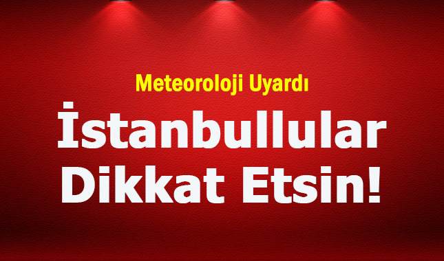 İstanbul'da hava 10 derece birden düşecek!