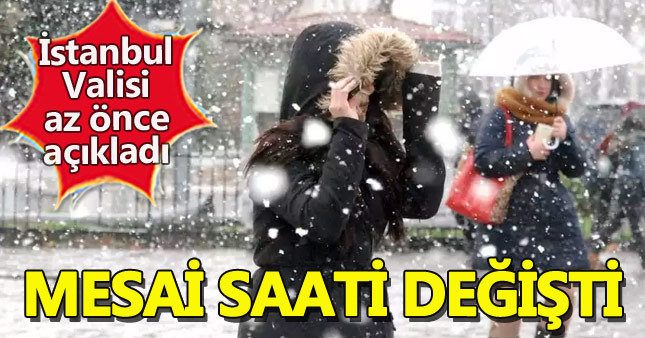 İstanbul'da mesai saatleri değişti
