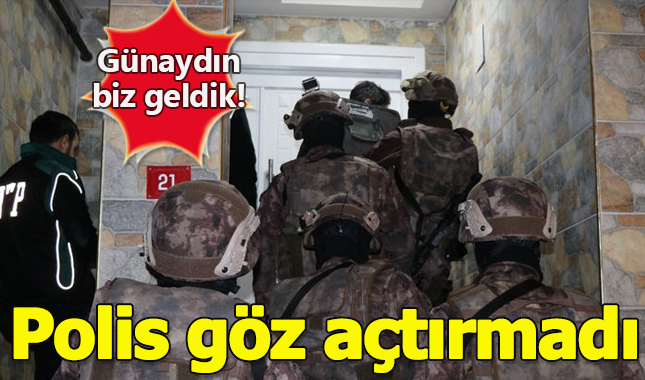 İstanbul'da narkotik operasyonu
