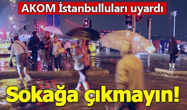 İstanbul'da ne zaman yağmur yağacak - Yağış saat kaçta başlayacak?