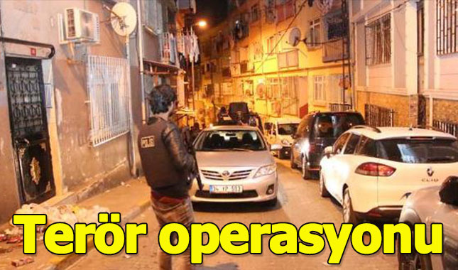 İstanbul'da terör operasyonu! Çok sayıda gözaltı var!
