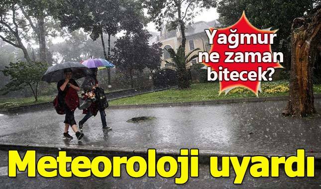 İstanbul'da yağmur ne zaman bitecek? Havalar ne zaman ısınacak?