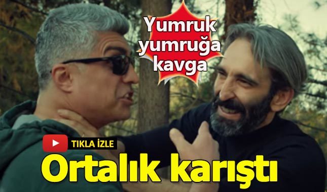 İstanbullu Gelin dizisinde yumruk yumruğa kavga!