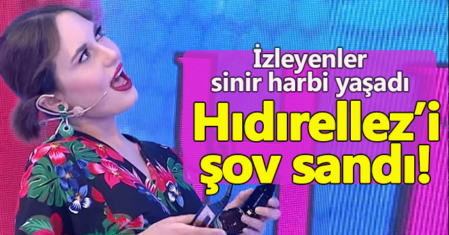 İşte Benim Stilim'de 'Hıdırellez' cahilliği