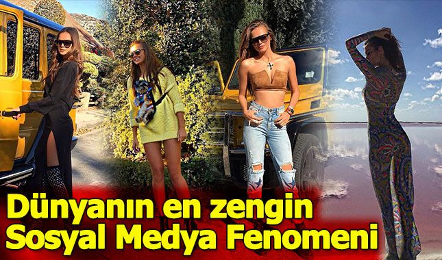 İşte dünyanın en zengün sosyal medya fenomeni Xenia Deli,