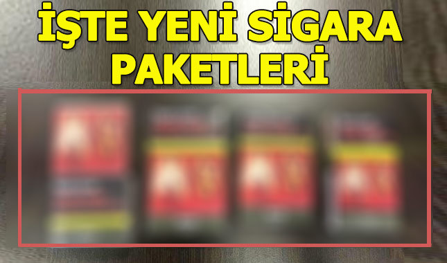 İşte yeni sigara paketleri, artık böyle görünecekler