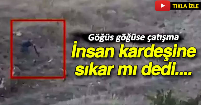 İşte yürek yakan görüntüler...
