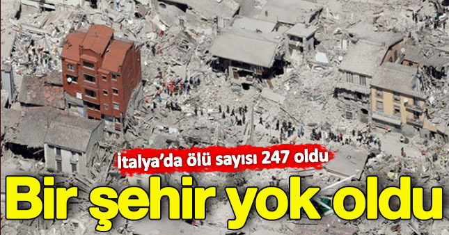 İtalya'daki depremde ölenlerin sayısı artıyor
