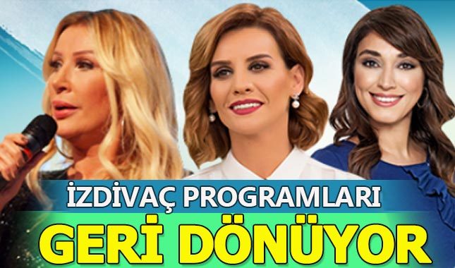 İzdivaç programları yeniden mi başlayacak?