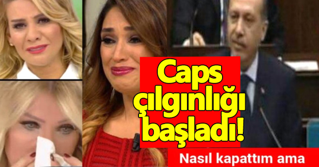 İzdivaç programlarının kapatılması ile 'Caps'ler patladı