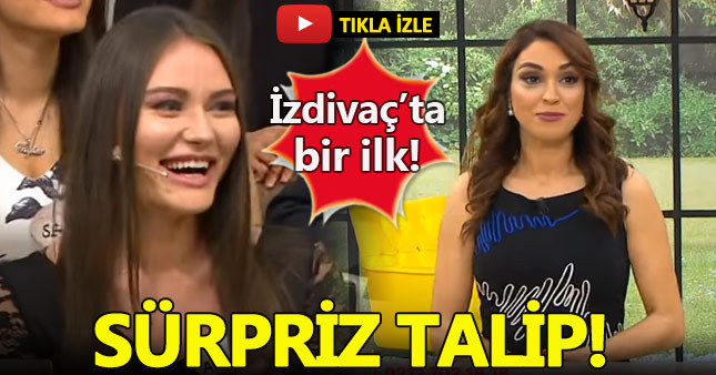 İzdivaçta gelin adayına stüdyodan sürpriz talip