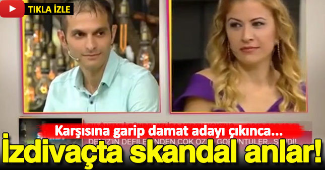 İzdivaçta skandal anlar...