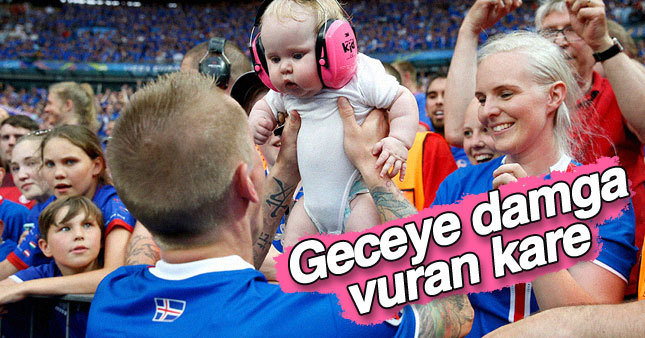 İzlandalı tombul bebek geceye damga vurdu