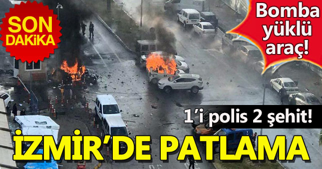 izmir'deki patlama saat kaçta oldu | İzmir de patlamalar son dakika