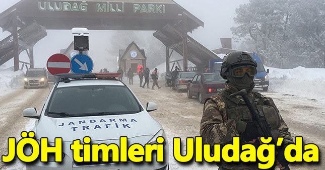 JÖH timleri Uludağ’da