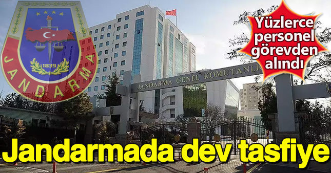 Jandarma Genel Komutanlığında FETÖ operasyonu