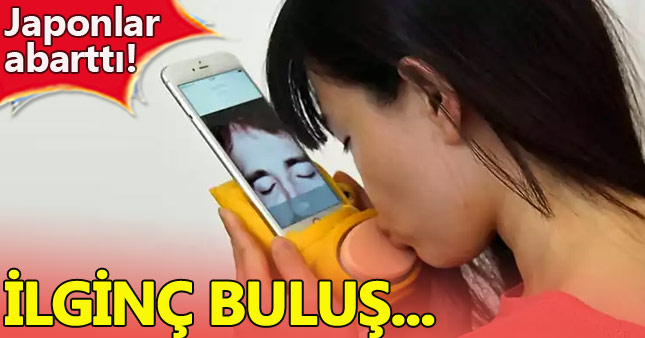 Japonlar telefondan öpüşmeyi keşfetti