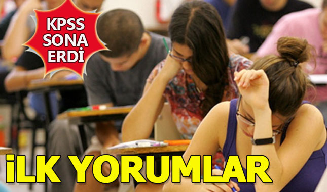 KPSS 2018 kolay mıydı zor mu Öğrenci yorumları