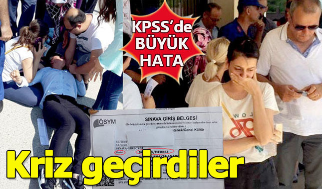 KPSS sınavında adaylar okulları karıştırdı! Sinir krizi geçirdi