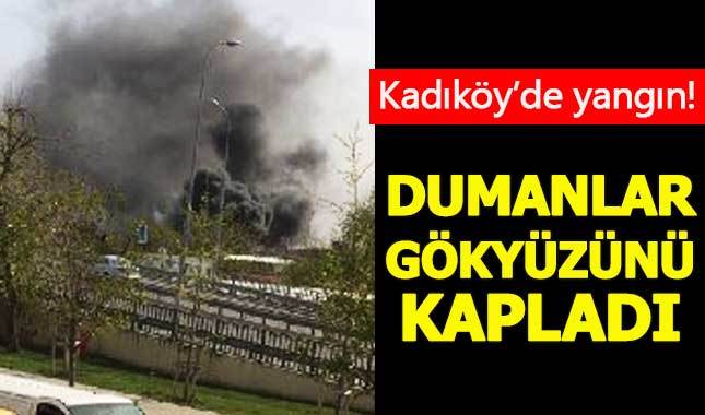 Kadıköy Haydarpaşa Garı'nda yangın!