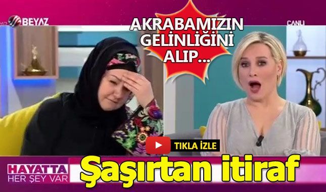 Kadın izleyiciden bir tuhaf itiraf