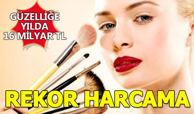 Kadınlar makyaja yıllık 16 Milyar harcıyor!