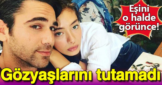 Kadir Doğulu eşini öyle görünce hüngür hüngür ağladı!