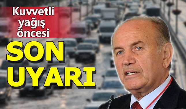 Kadir Topbaş'tan İstanbullular'a sağanak uyarısı