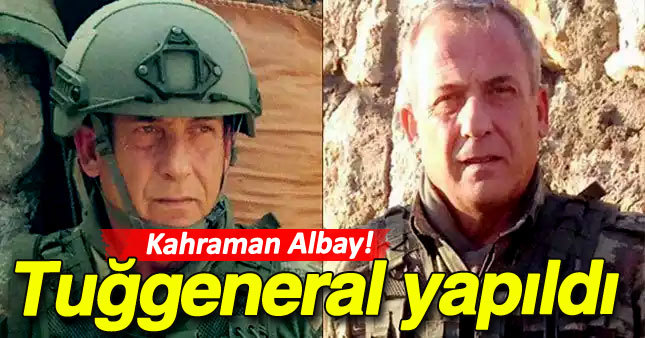 Kahraman Albay'a büyük onur