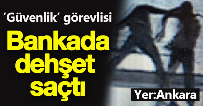 Kalkınma Bankası'nda 'güvenlik' cinayeti