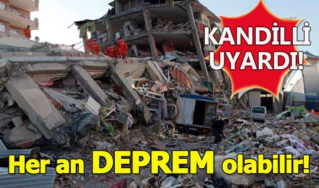 Kandilli'den Büyük İstanbul Depremi uyarısı