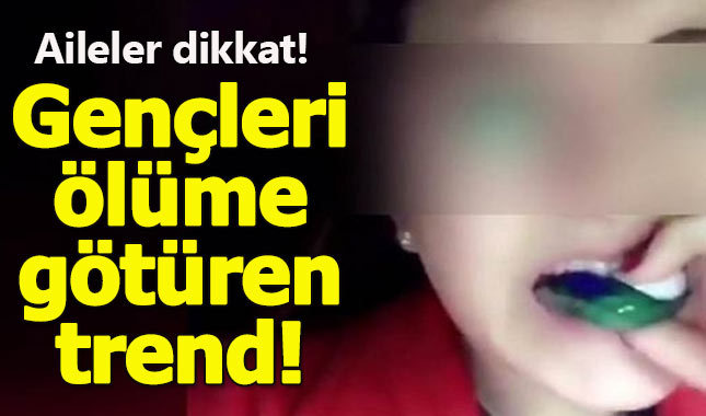 Kapsül deterjan düellosu gençleri ölüme götürüyor