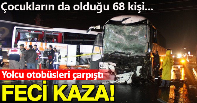 Karabük'te facia gibi kaza!