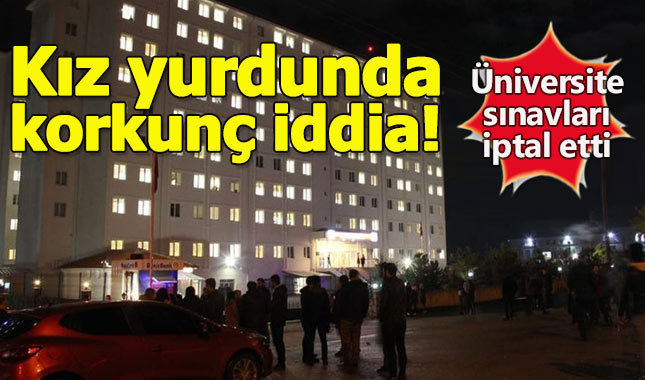 Karaman'daki kız yurdunda "yüzü örtülü şahıs" iddialarının aslı ortaya çıktı