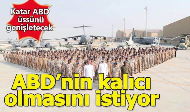 Katar ABD'nin ülkede kalıcı olmasını istiyor