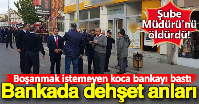 Kayseri'de kan donduran cinayet! 'Karımı işten çıkar' deyip...