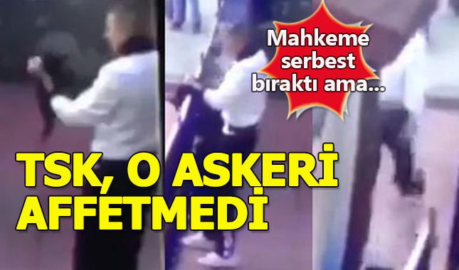 Kediye işkence eden askerin tezkeresi yandı