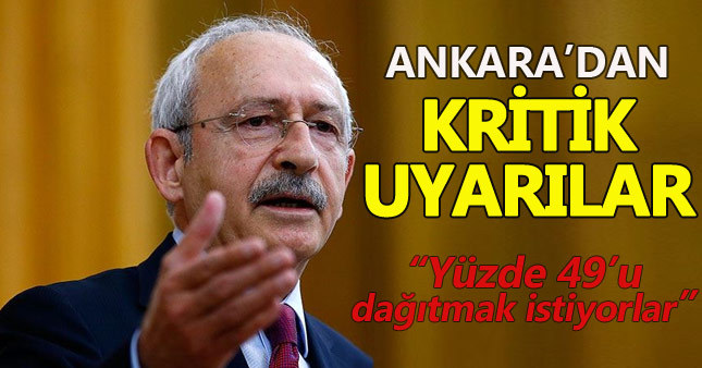 Kemal Kılıçdaroğlu: Yüzde 49'u dağıtmak istiyorlar