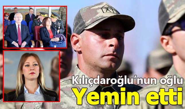 Kemal Kılıçdaroğlu, oğlunun yemin törenine katıldı