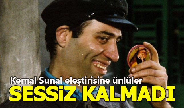 Kemal Sunal eleştirisine ünlü isimlerden tepki yağdı