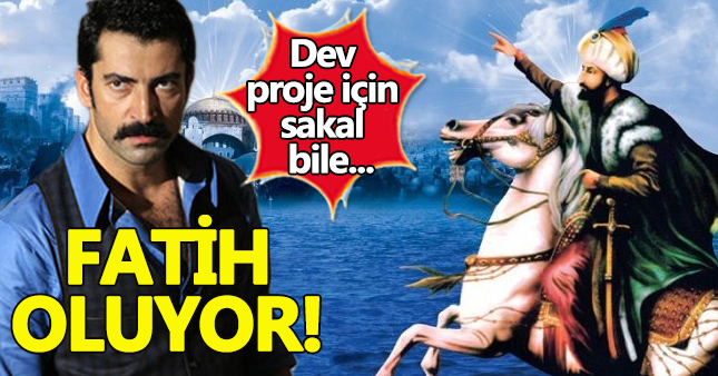 Kenan İmirzalıoğlu 'Fatih Sultan Mehmet' için sakal bıraktı