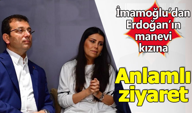 Kendisine bağış yapan kişiyi ziyaret etti