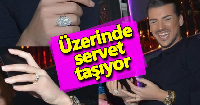 Kerimcan Durmaz üzerinde servet taşıyor!