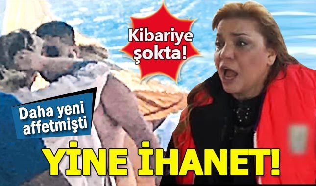 Kibariye'nin kocası, sarışın güzelle sarmaş dolaş...
