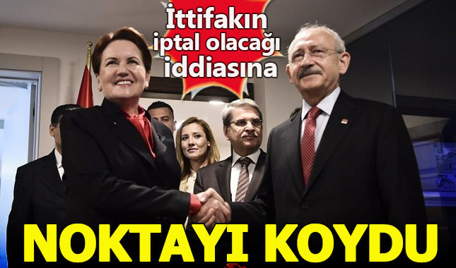 Kılıçdaroğlu, ittifakın iptali iddialarına noktayı koydu
